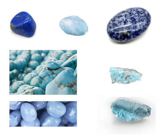 Les pierres bleues en lithothérapie : quels pouvoirs cachent elles ?