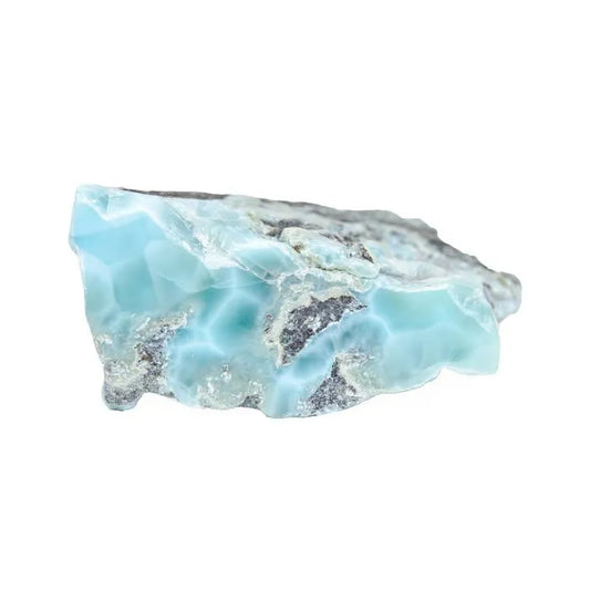 Que cache le bleu envoûtant de la larimar ?