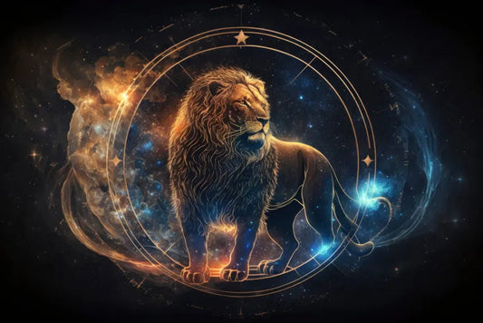 Les Pierres et le Signe du Lion : Brillance et Confiance en Soi