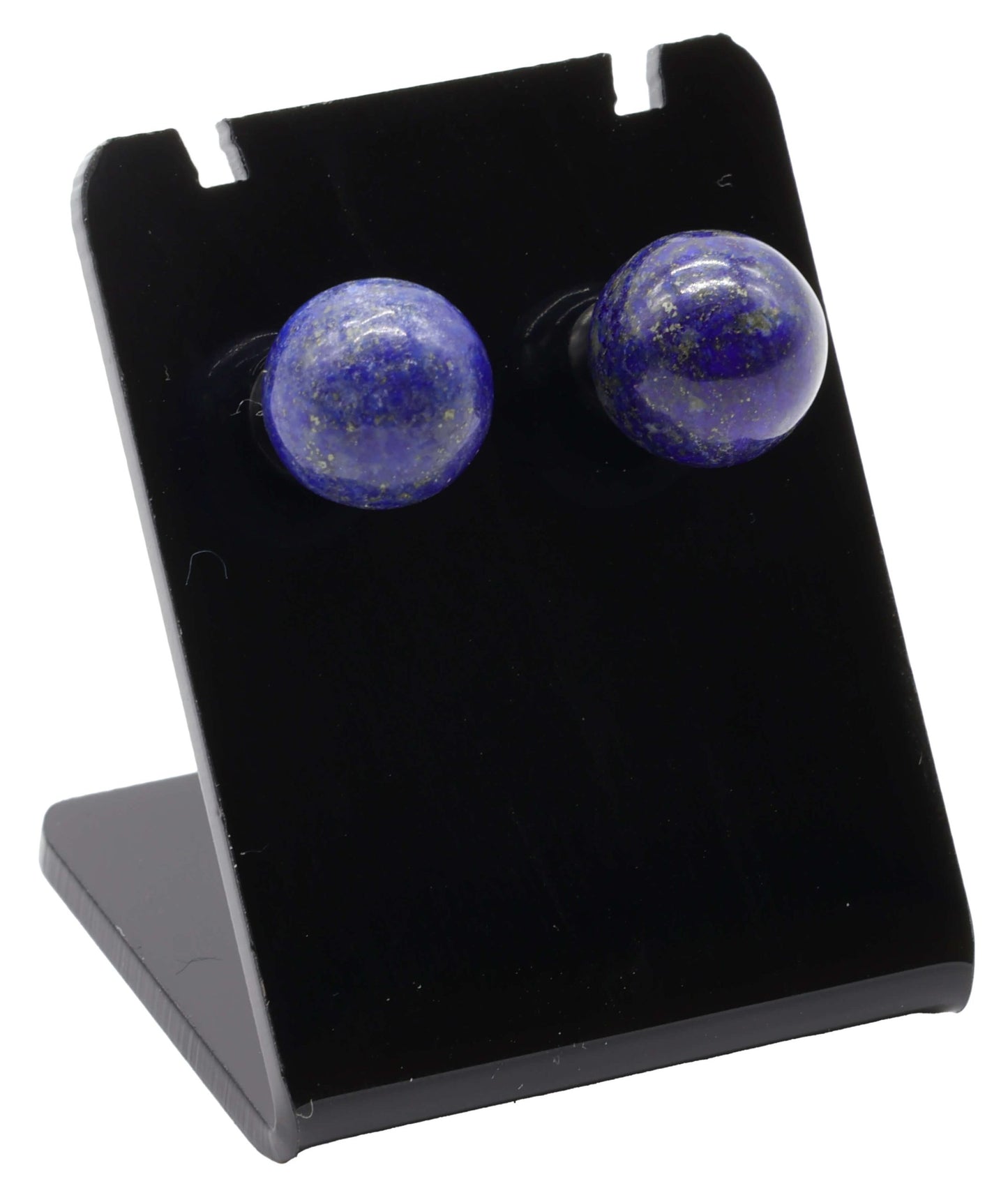 Boucles d’oreilles Perles de 10mm en Lapis Lazuli