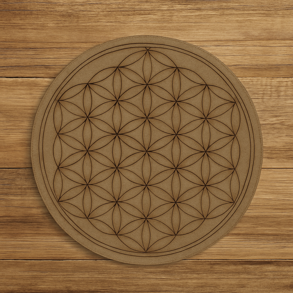 Fleur de vie dessous de plat