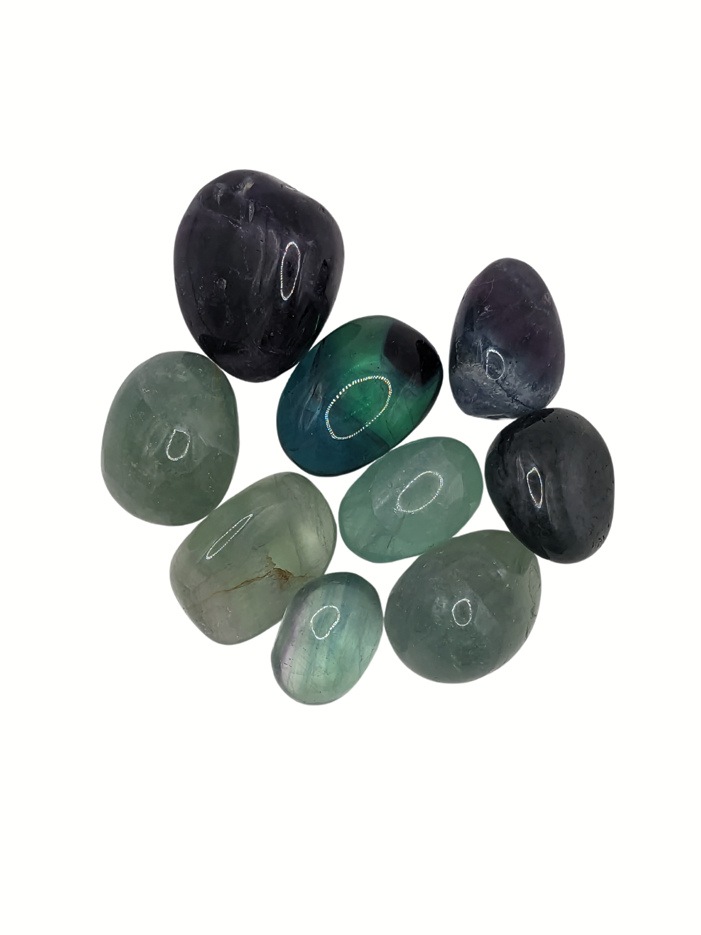 Pierre roulée Fluorite Multicolore ‘A’