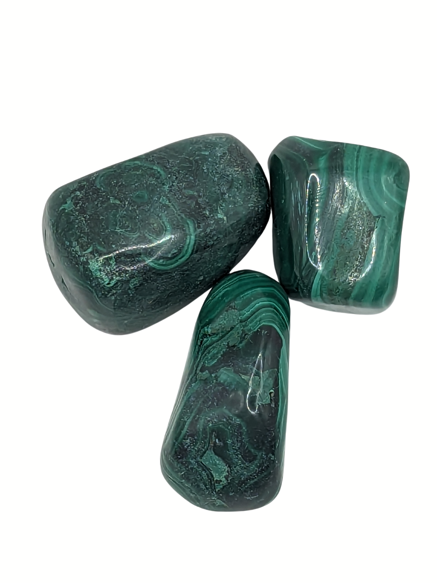 Pierre roulée Malachite ‘A’