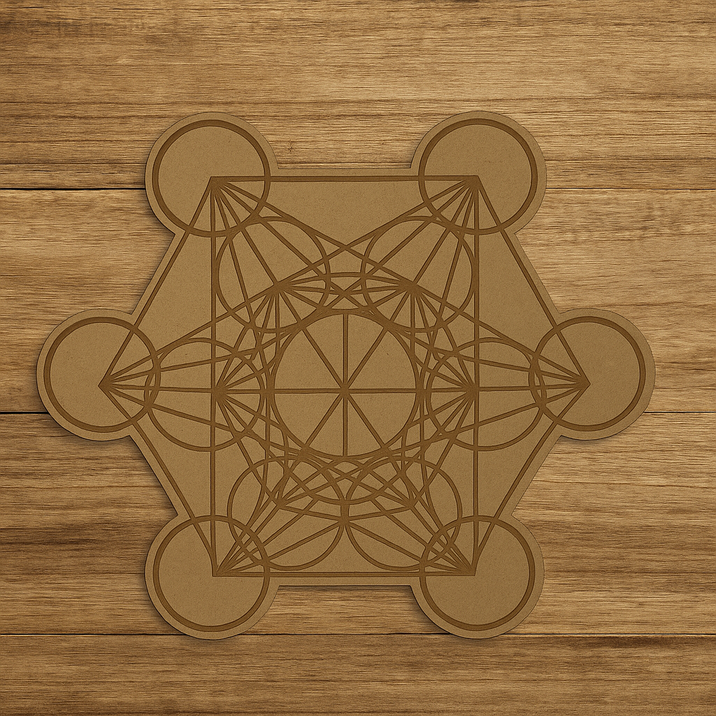 Plaque Bois Métatron
