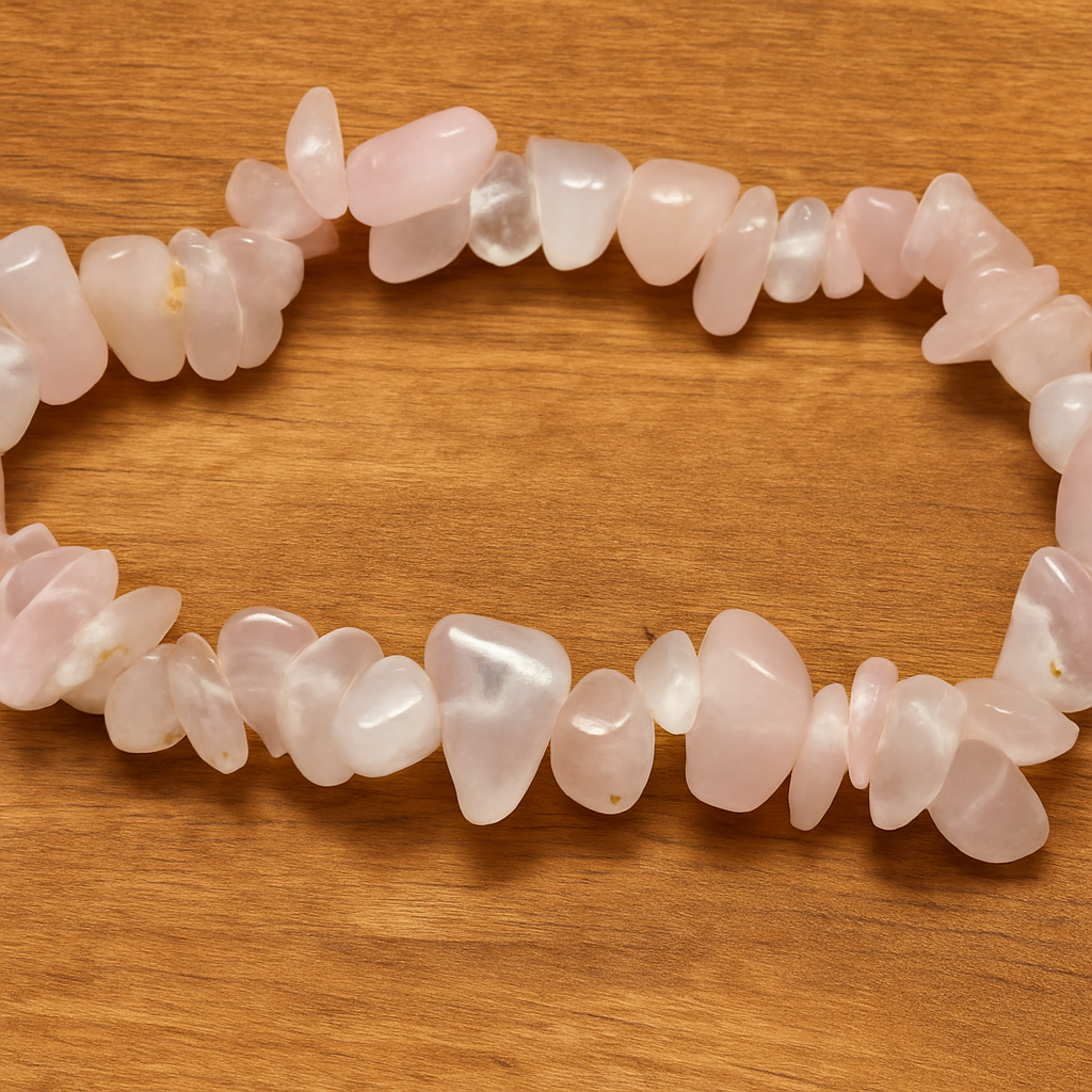 Bracelet Baroque Quartz Rose