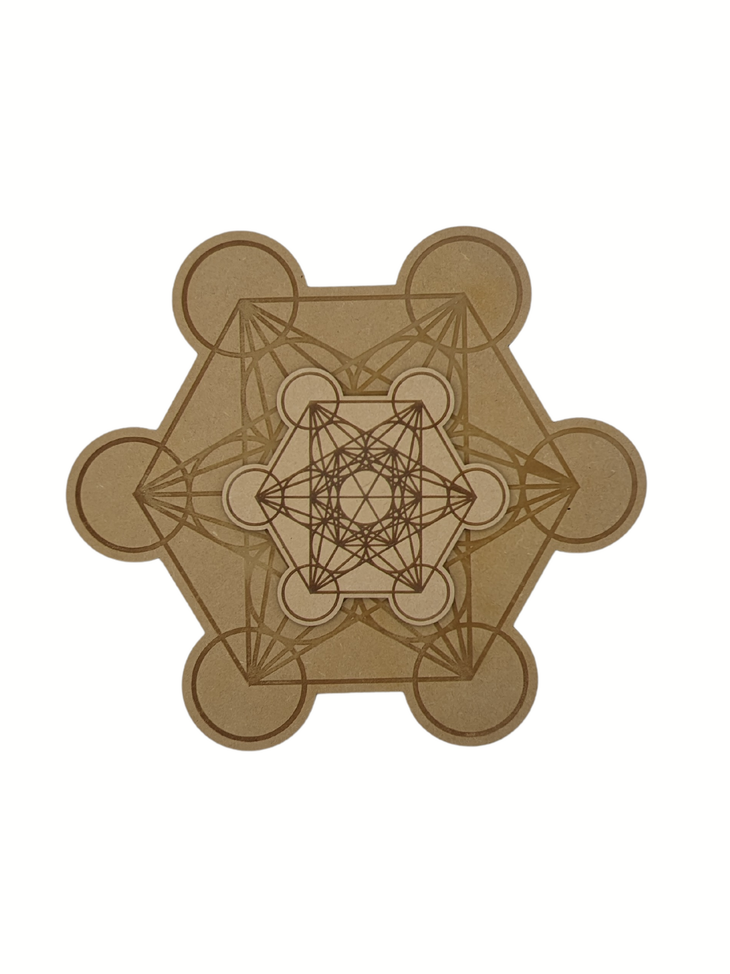 Plaque Bois Métatron