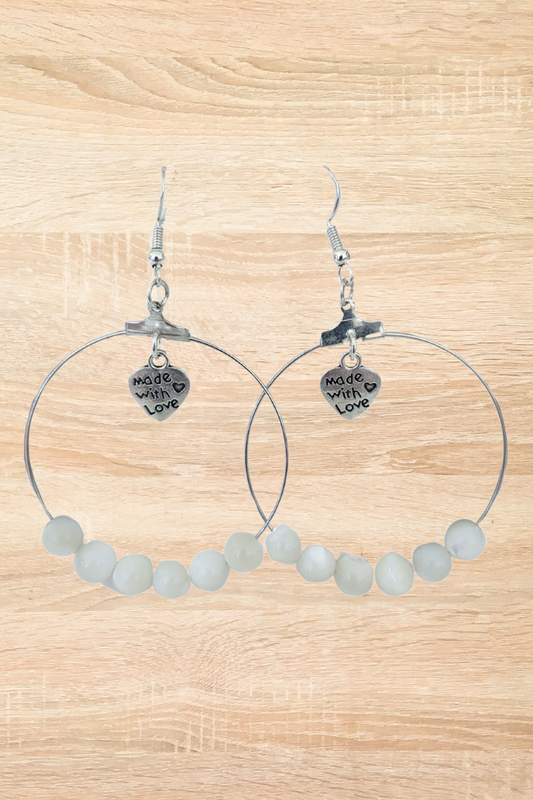 Boucles d’Oreilles en Douceur & Harmonie