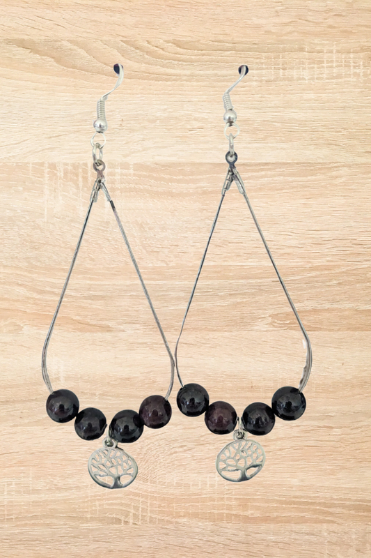 Boucles d’Oreilles Vitalité & Assurance