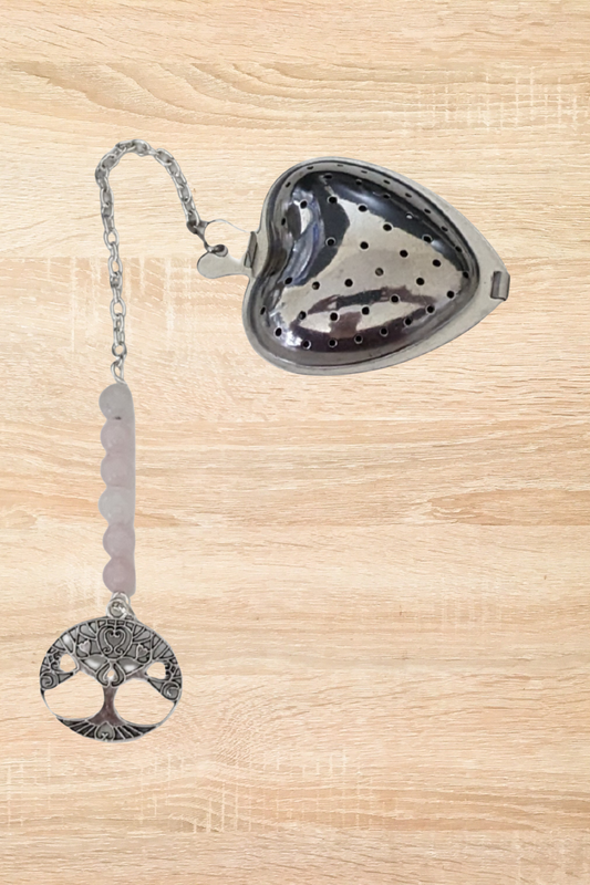 Boule à Thé – Amour de Soi & Confiance (Quartz Rose)