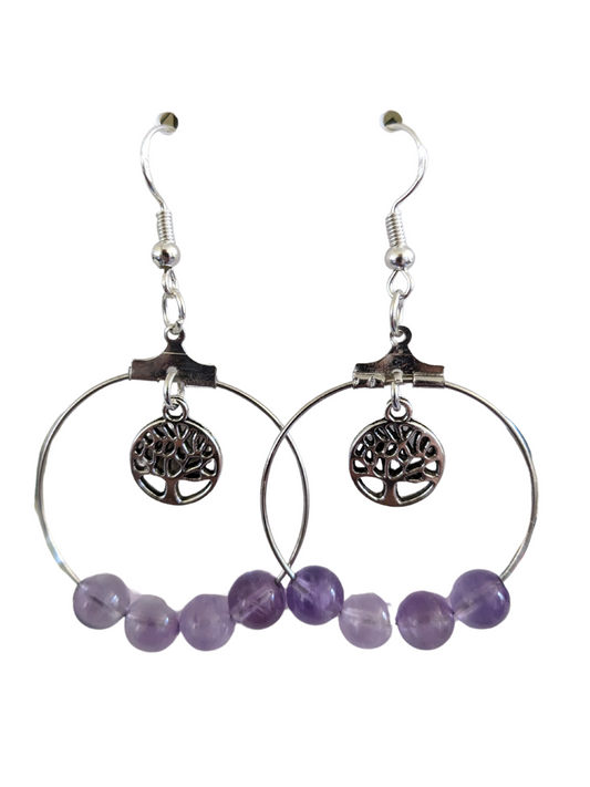 Boucles d’Oreilles Sérénité & Clarté d’Esprit