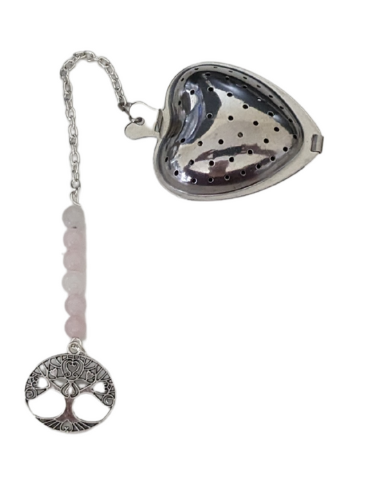 Boule à Thé – Amour de Soi & Confiance (Quartz Rose)
