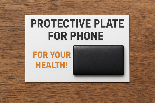 Plaque Shungite Téléphone Rectangulaire 2cm