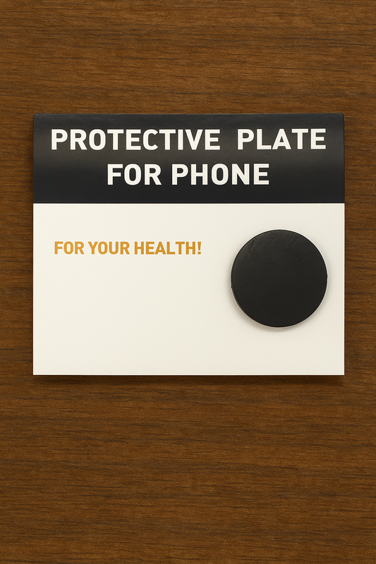 Plaque Shungite Téléphone Ronde 2cm