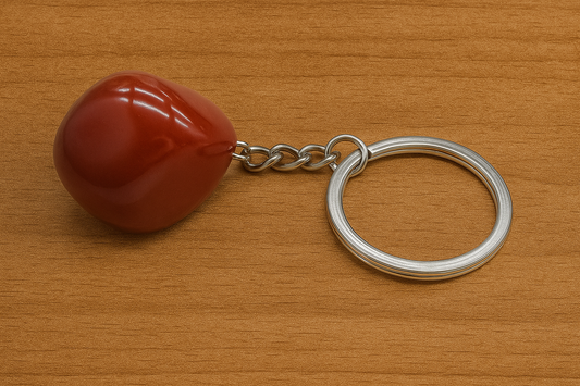 Porte clé en Cornaline