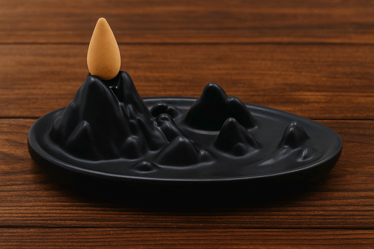 Porte-Encens Backflow Montagne 15cm