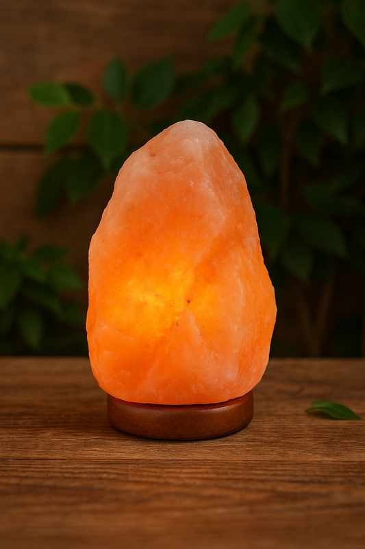 Lampe de sel brute