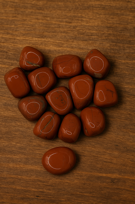 Pierre roulée Jaspe Rouge ‘A’