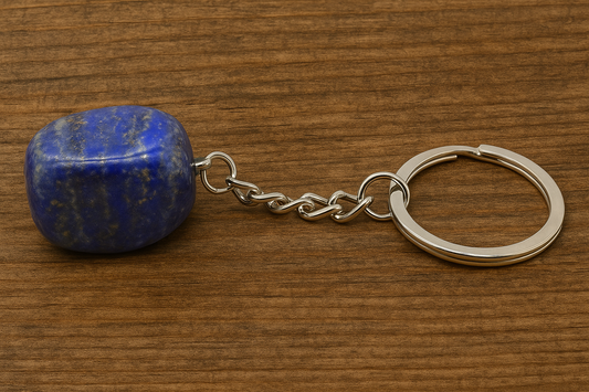 Porte clé en Lapis-lazuli