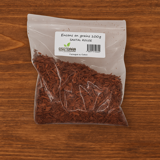 Résine ESOTERRA Santal Rouge Copaux 100g