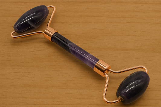 Rouleau de massage en Améthyste