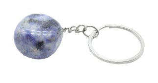 Porte clé en Sodalite